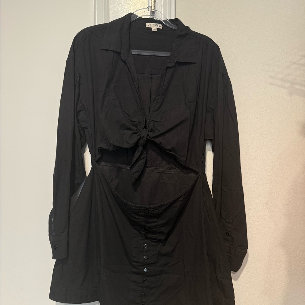 For Love & LemonsJocelyn Tie-Front Dress - Picture 6 of 12